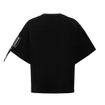 Футболка Heartz Sequence Black Kimono черная