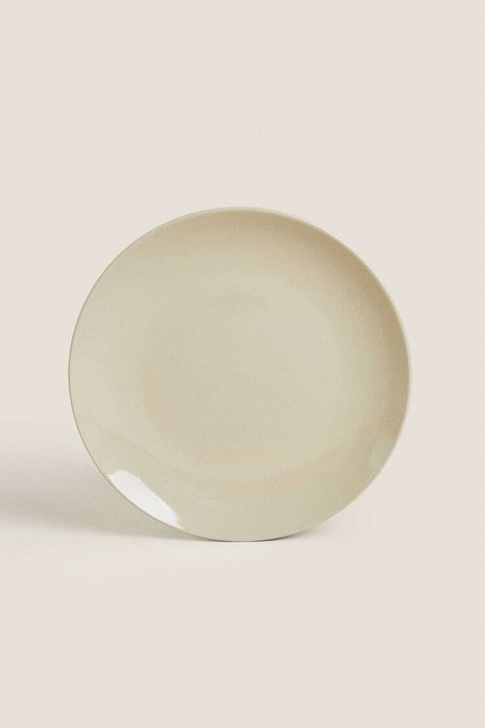 ZARA HOME ТАРЕЛКА ДЛЯ УЖИНА ИЗ КЕРАМОГРАНИТА, БЕЖЕВЫЙ