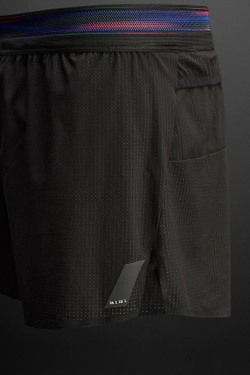 ZARA ШОРТЫ ДЛЯ БЕГА 3”, ЧЕРНЫЙ