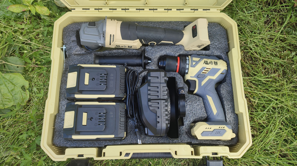 Набор аккумуляторного инструмента 2 в 1 Feng Bao