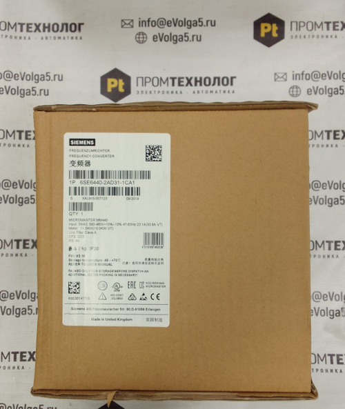 Новый 6SE6440-2AD31-1CA1