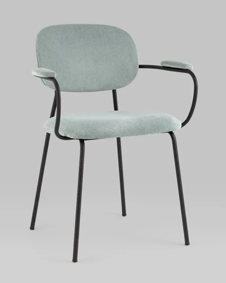 Стул Brant серо-голубой вельвет