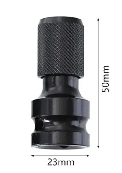 Переходник-патрон для шестигранной головки 1/2 дюйма на 1/4 дюйма