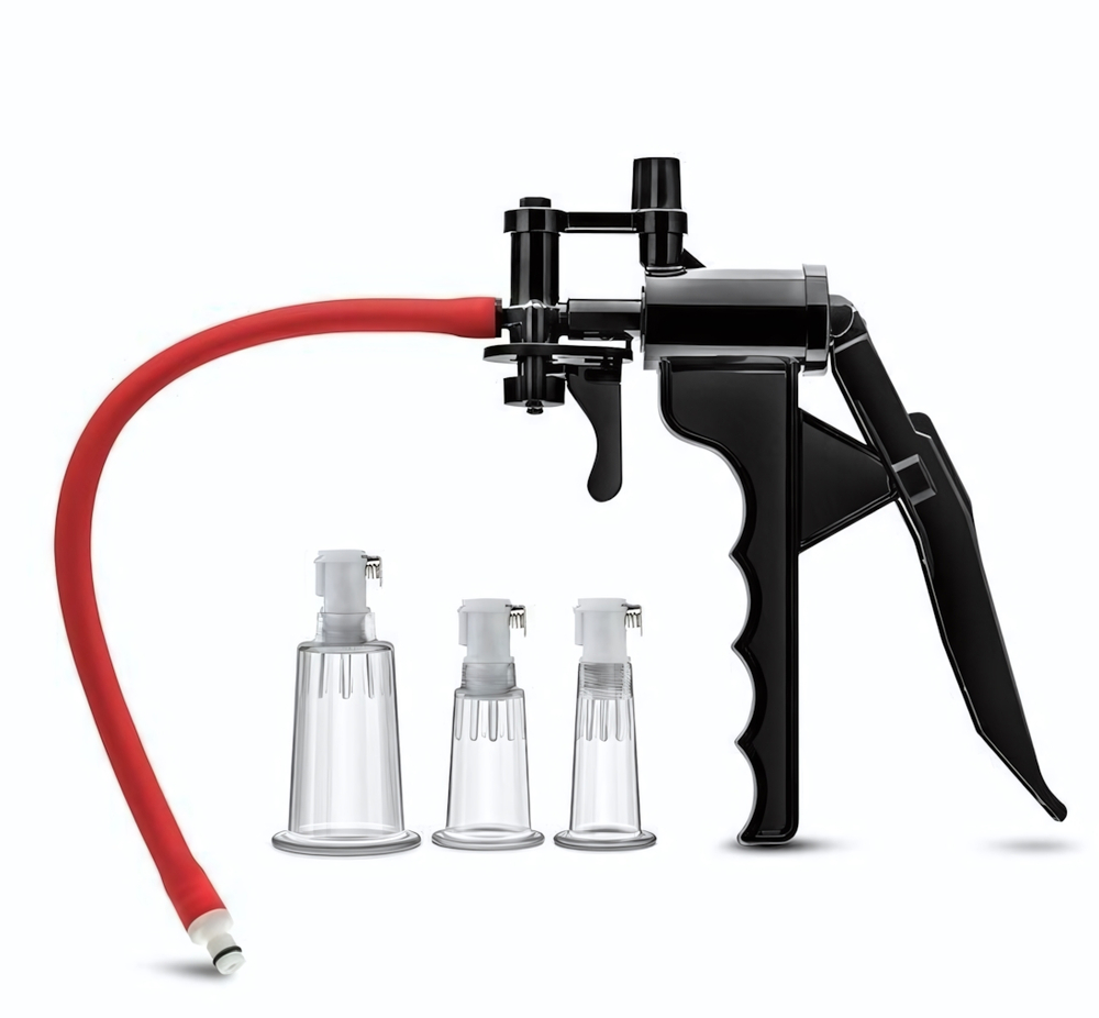 Набор помп для клитора и сосков Clitoris Pleasure and Enhancement System (Цвет: прозрачный)