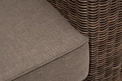 "Боно" кресло из искусственного ротанга, цвет коричневый