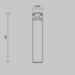 Ландшафтный светильник Outdoor O496FL-L21B3K2