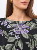 Платье Milana черный шифон