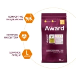 AWARD (Авард) Hairball & Indoor Сухой корм для взрослых кошек для выведения шерсти, утка/индейка