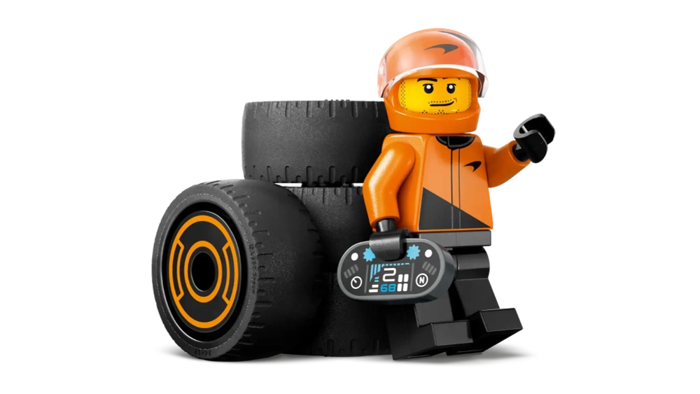 Конструктор LEGO City 60442 Гонщик Формулы-1 на гоночном автомобиле McLaren