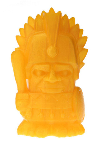 ABS пластик 1,75 для 3D принтера REC оранжевый 0,75 кг