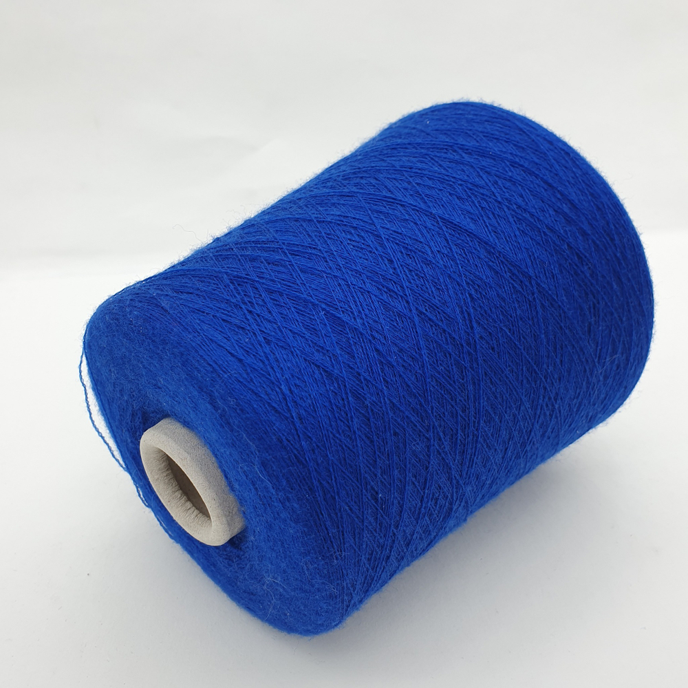 Пряжа Zegna Baruffa Cashwool (100% мериносовая шерсть гребенная), 2/48 (2400м/100гр), ультра синий