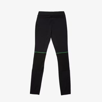 Мужские теннисные штаны Lacoste Men's SPORT Leggings - черный