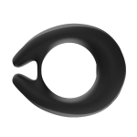 Черное эрекционное виброкольцо 3,3см с пультом ДУ I-Moon Cock Ring MY-918