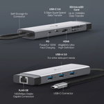 TP-Link UH9120C USB Type-C концентратор 9 в 1