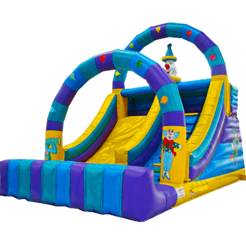 Детский надувной батут-горка "Шапито"
