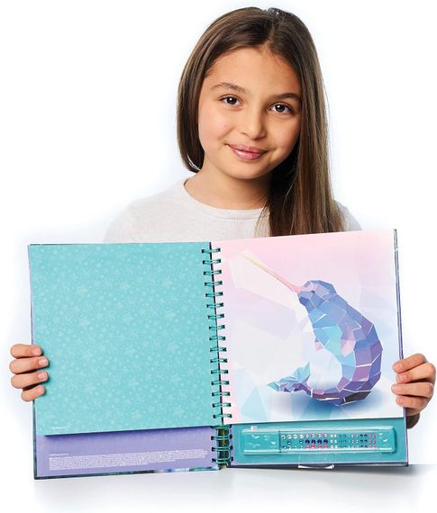 Серия Marinia: Набор аппликаций наклейками по номерам (Основная)