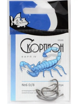 Крючки "Карп IV" (Скорпион)
