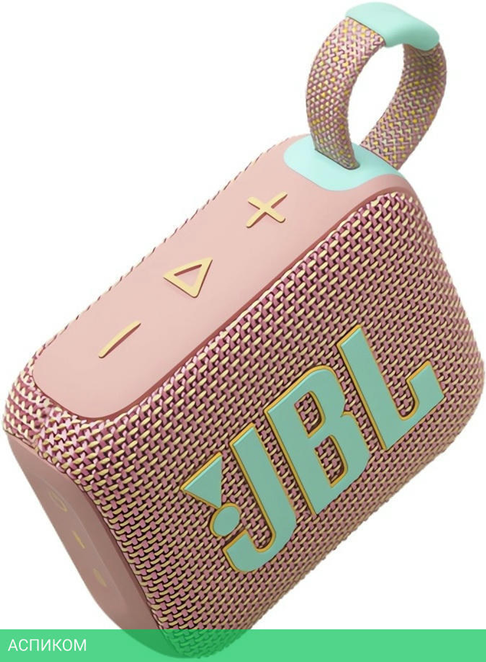 Беспроводная колонка JBL Go 4 Pink (JBLGO4PINK)