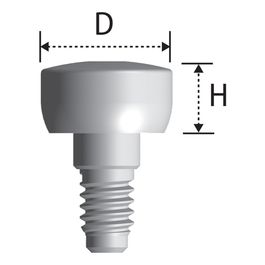 Формирователь десны Int для платформы 5.9 мм, D - 6.6 мм, L - 4.5 мм