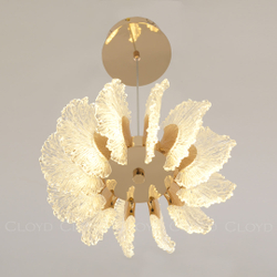 Люстра Cloyd ANTIGUA C1 / Ø35 см - золото (арт.11317)