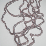 Хрустальные бусины "Марказит", оттенок "Сиреневый туман", 4,3*3,5мм, рондель