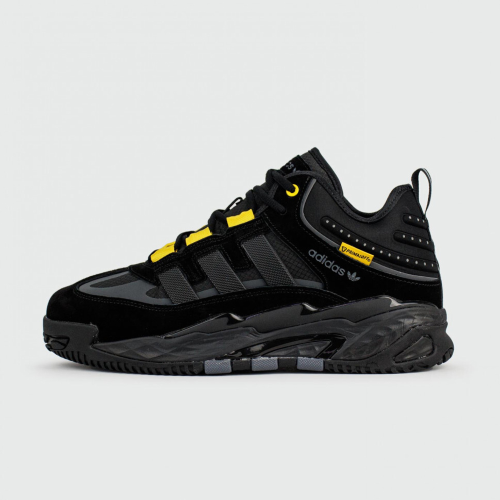 кроссовки Adidas Niteball Black / Yellow Winter