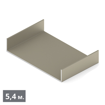 СТАНДАРТ Упор прямой (5,40 м) шампань матовая (AL) (AS0459) Aristo (Out)