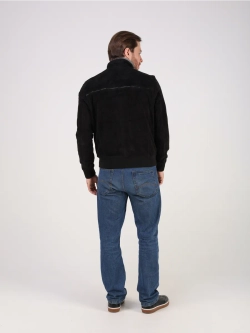 Кожаная куртка демисезонная замшевая натуральная