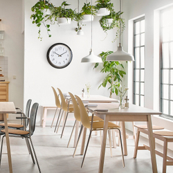 IKEA BRAVUR  (ИКЕА БРАВУР)  -  Настенные часы, черные, 59 см