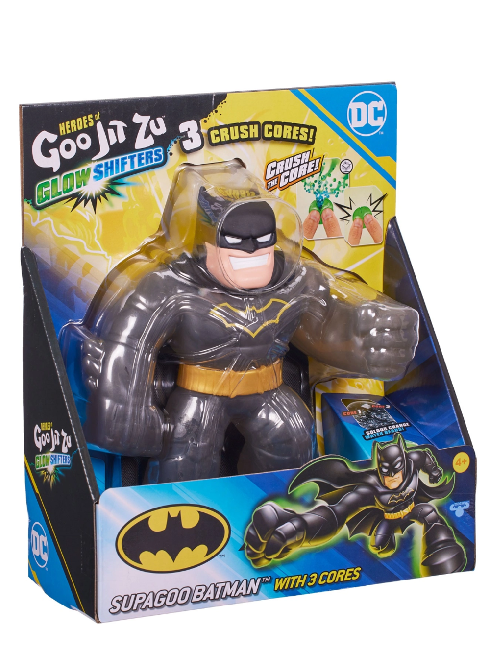 Большая тянущаяся фигурка DC Бэтмен Глоу Шифтерс GooJitZu 42072