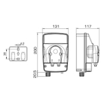 Авт.станция дозир и контр. eMYPOOL RX PER 3.0L-3.0 230V SANT