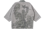 A Bathing Ape X Alpha Industries Reversible Kimono Куртка