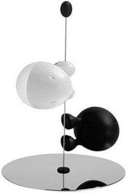 Солонка и перечница A di Alessi Lilliput Achromatics, нержавеющая сталь
