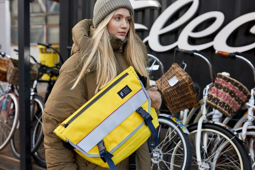 Сумка Messenger Civil NY красный