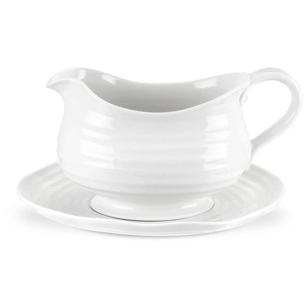 Соусник с подставкой 550мл Portmeirion Софи Конран для Портмейрион белый