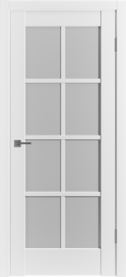 Дверь межкомнатная EMALEX ER1 | EMALEX ICE | WHITE CLOUD