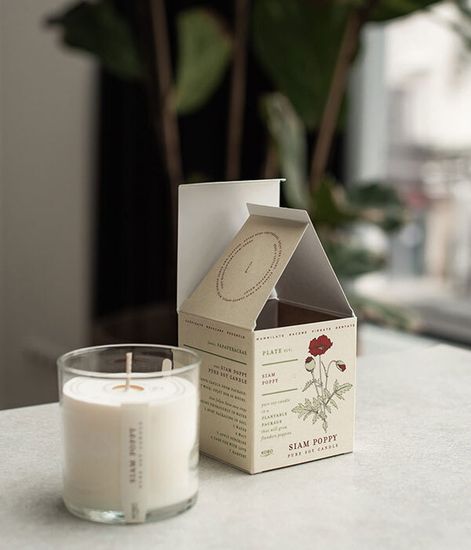 Siam Poppy, свеча The Seeds, Kobo Candles