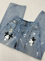 Джинсы Chrome Hearts