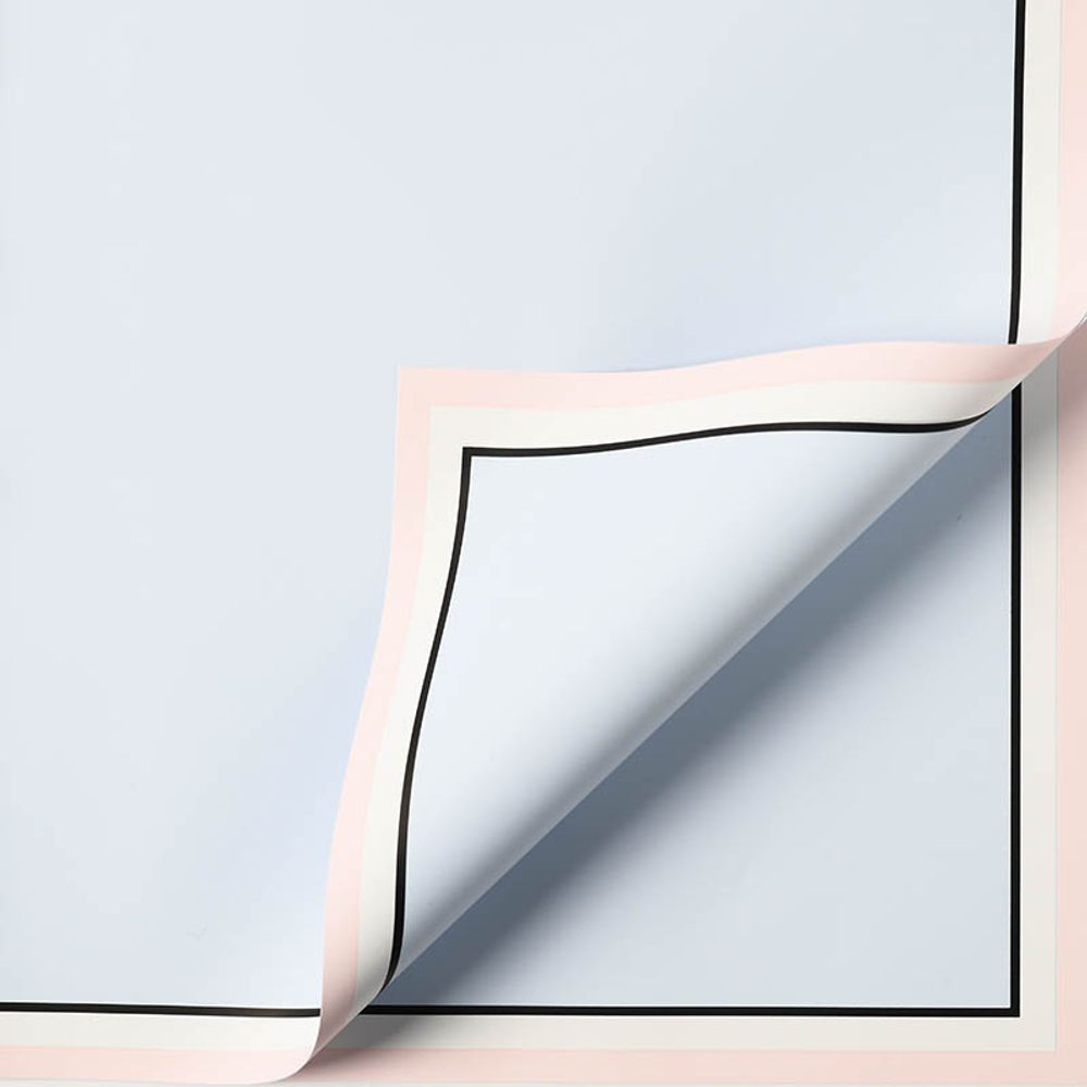 ЛИСТ Двойной кант 58*58/10шт НЕЖНО-ГОЛУБОЙ