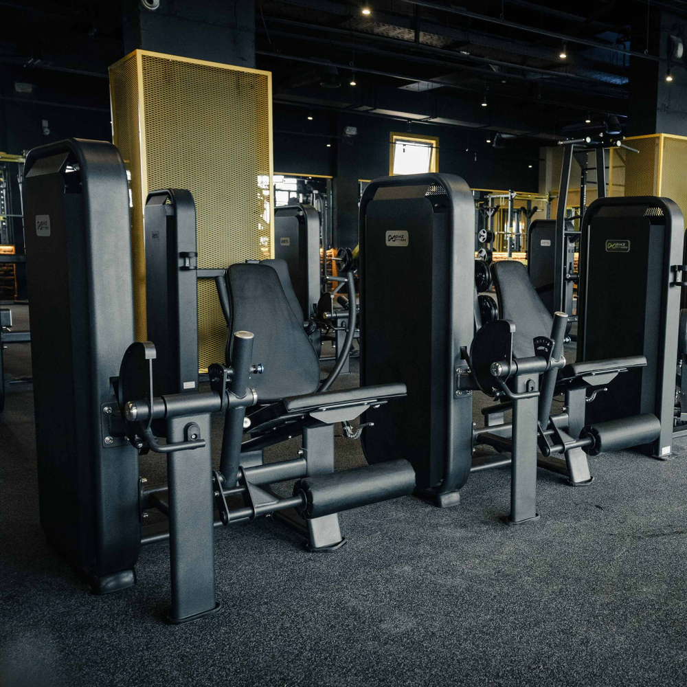 E7002 Разгибание ног сидя. Стек 135 кг