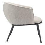 Лаунж-кресло Bergenson Bjorn Paal, букле, серое