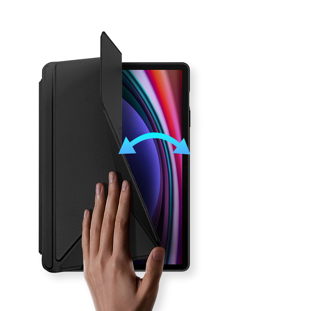 Чехол книжка от Dux Ducis для Samsung Tab S10+, S9+, S9 FE+, серия Magi Series Case, с держателем Pencil и функцией автоматического перехода в спящий режим