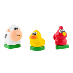 Chicco - Двуязычный интерактивный коврик ABC Farma 10769X