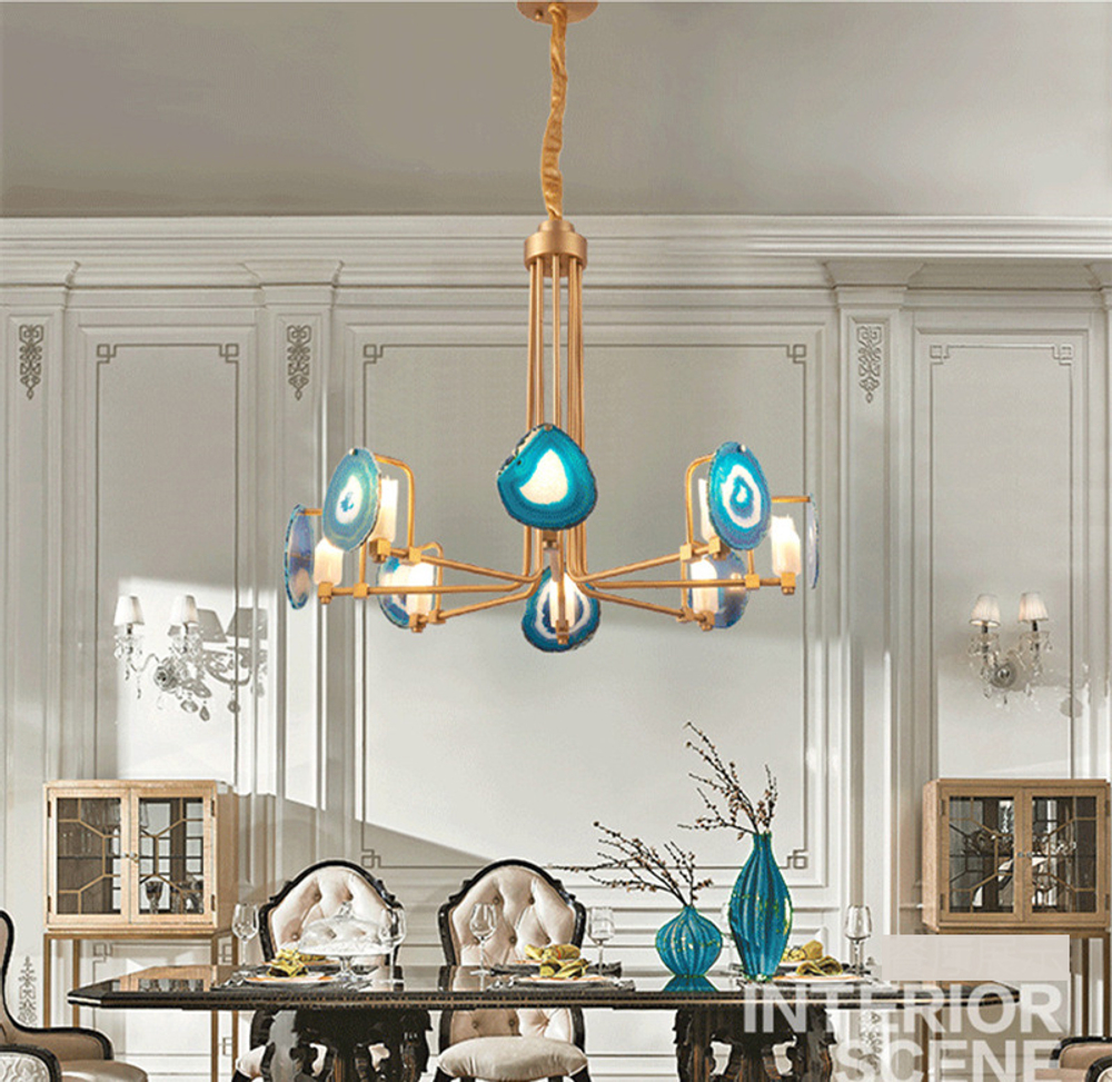 Pendant design lamp Branquinho by Eichholtz (5 lampshades)