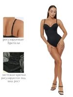 Боди корсет корректирующее утягивающее с чашками