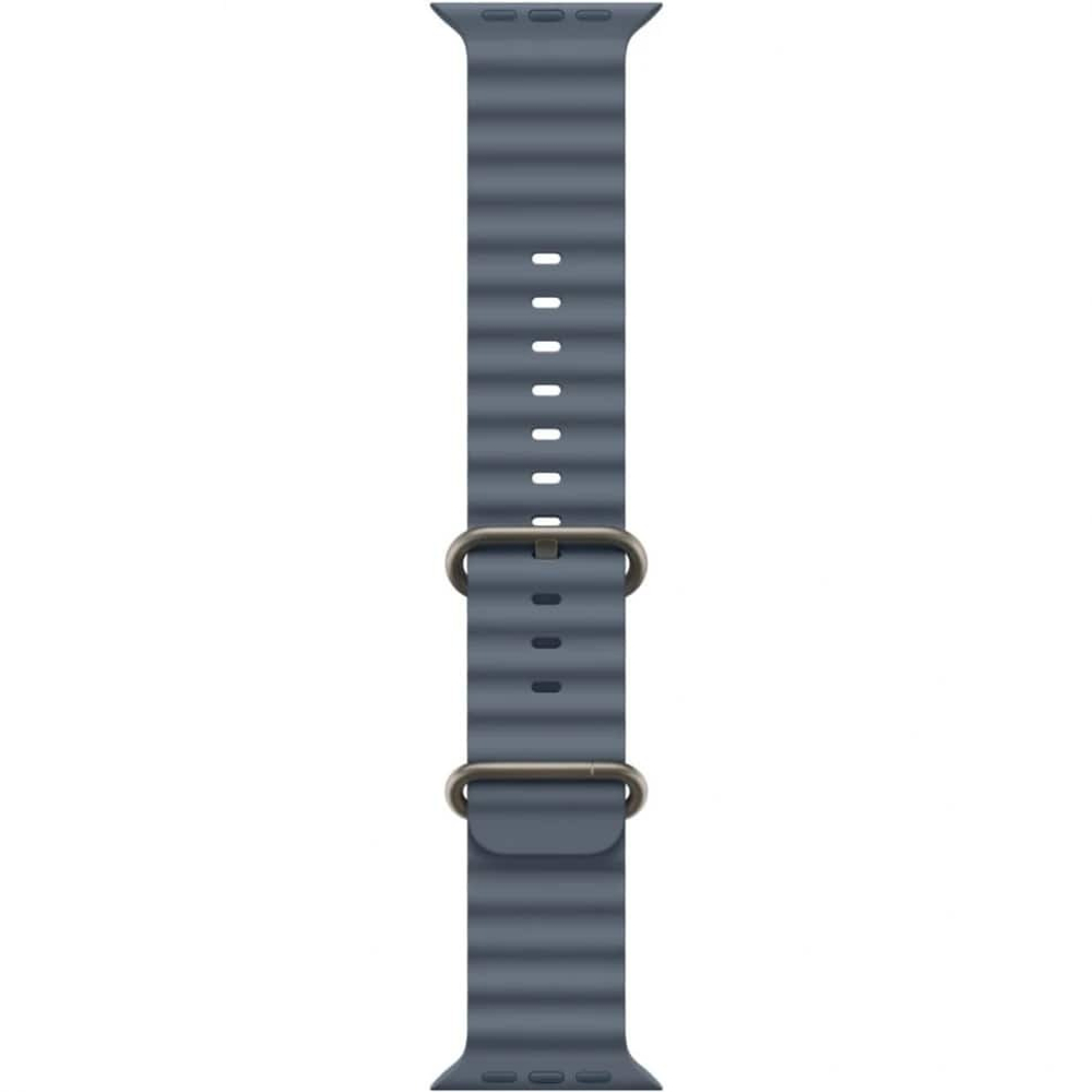 Apple Watch Ultra 3, 49 мм, Natural Titanium, ремешок Ocean синий (2025)