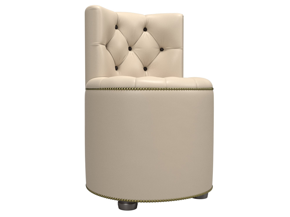 Пуф Саваж, Бежевый, Экокожа, 29301