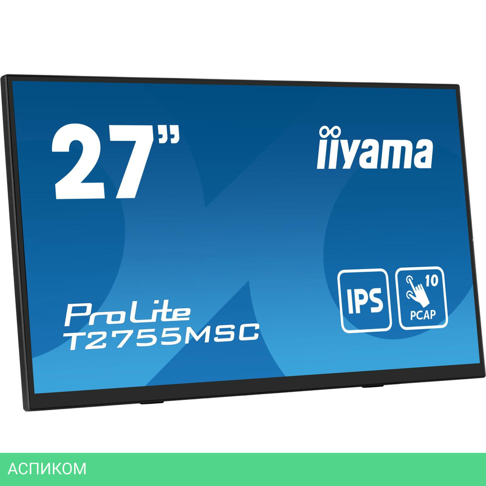 Монитор Iiyama ProLite T2755MSC-B1 черный