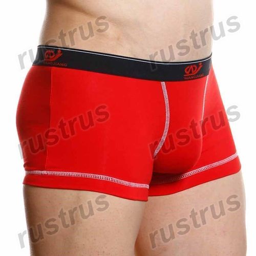 Мужские трусы хипсы красные WANGJIANG WG00138