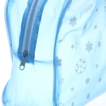 Косметичка «Adventure - Feathers», ромашки, цвет голубой 24*17см